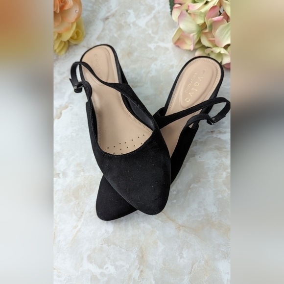 Easy Spirit Evolve Rita Black Slingback Heel Size 8.5 M - Picture 10 of 10